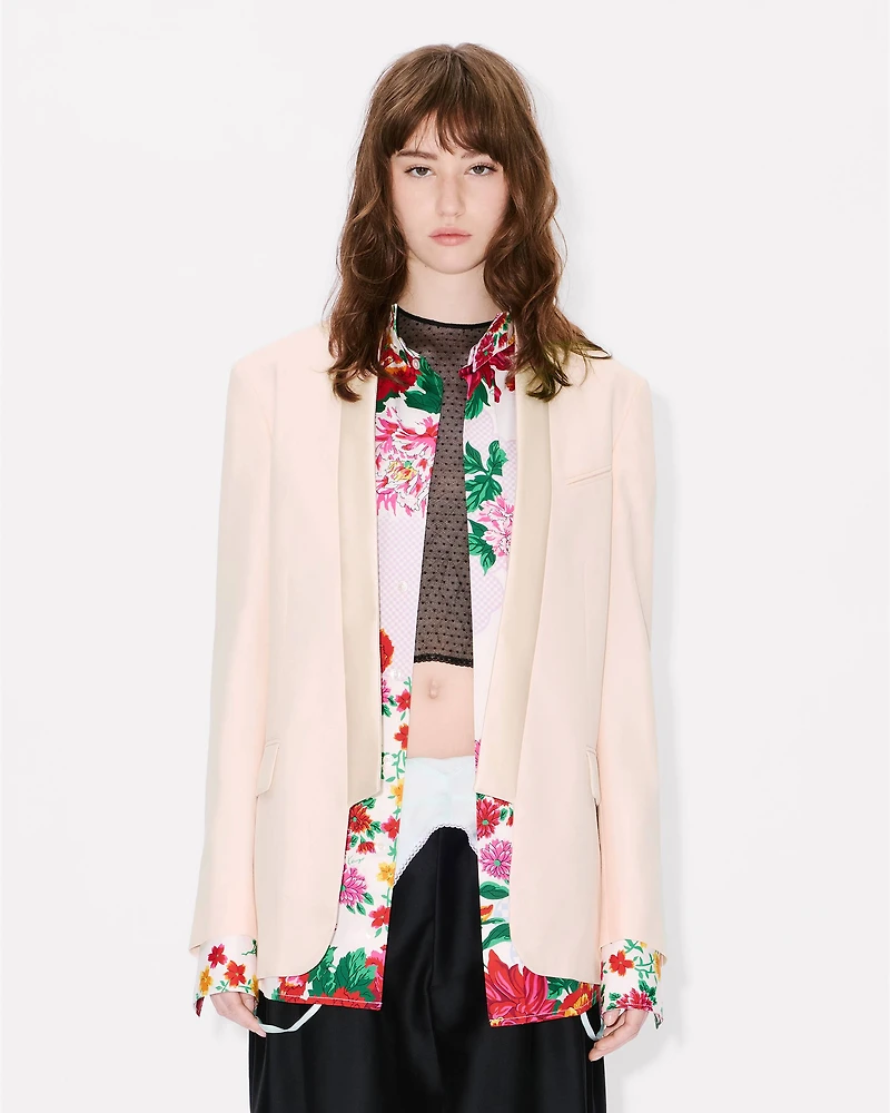 Kimono blazer virgin wool