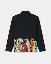 'Kenzo x Futura 2000' padded coach jacket