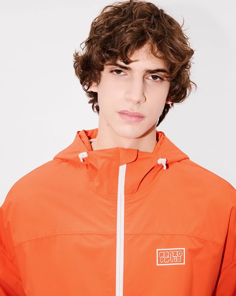 'KENZO Elephant Logo' short windbreaker