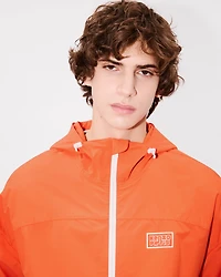 'KENZO Elephant Logo' short windbreaker