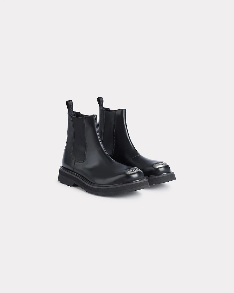 KENZOSMILE' chelsea boots leather