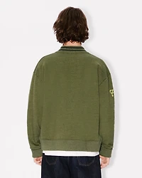 'KENZO Paris Chainstitch' embroidered cardigan cotton