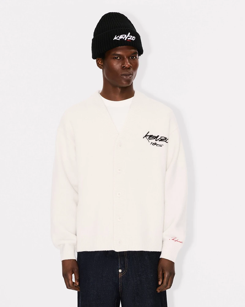 'Kenzo x Futura 2000' cardigan wool