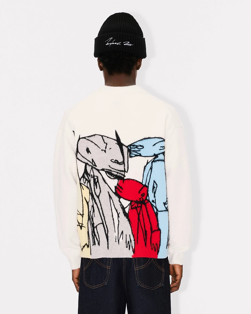 'Kenzo x Futura 2000' cardigan wool