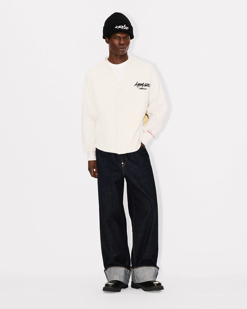 'Kenzo x Futura 2000' cardigan wool