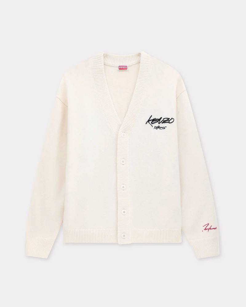 'Kenzo x Futura 2000' cardigan wool