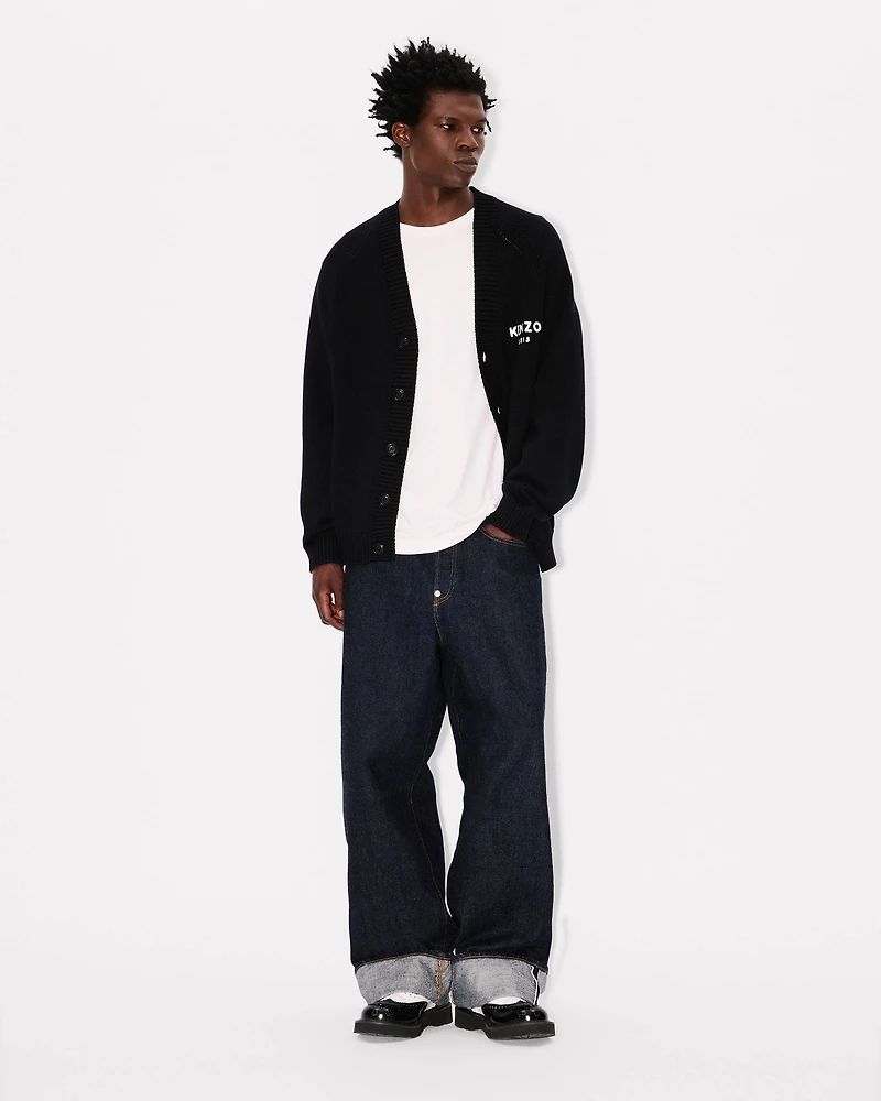 Boke Flower' cardigan cotton wool
