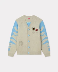 'KENZO Pachinko' embroidered cardigan wool cotton