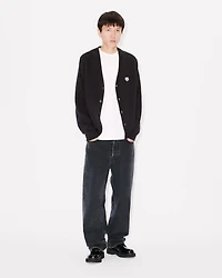 'KENZO Happy Tiger' embroidered cardigan cotton merino wool
