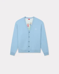 'KENZO Archive Bouquet' embroidered cardigan cotton wool