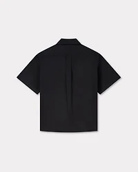 Kimono short sleeve shirt cotton poplin