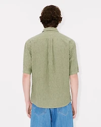 'KENZO Coast Lines' short sleeve shirt cotton linen