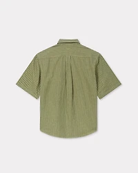 'KENZO Coast Lines' short sleeve shirt cotton linen