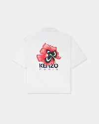 'KENZO Archive Bouquet' hawaiian short sleeve shirt cotton poplin