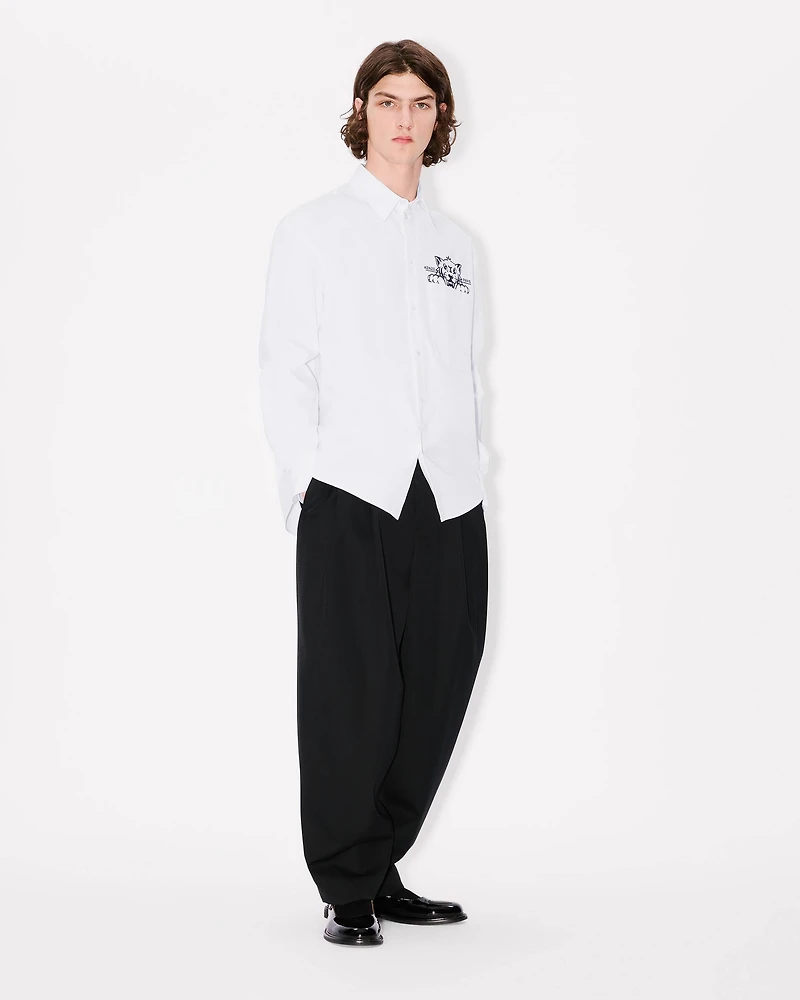 'KENZO Happy Tiger' casual shirt cotton poplin