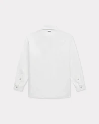 Workwear overshirt textured cotton