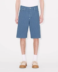 'KENZO Coast Lines' straight short Japanese denim