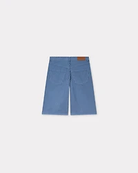 'KENZO Coast Lines' straight short Japanese denim