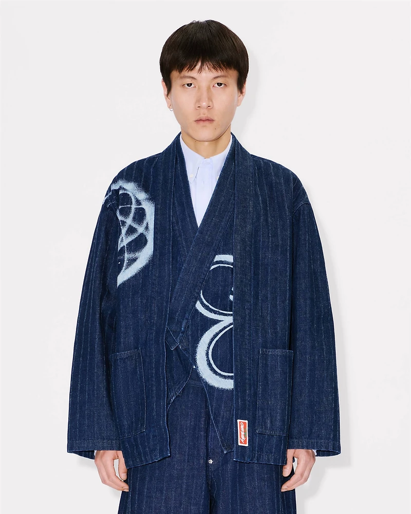 'Kenzo x Futura 2000' kimono jacket Japanese denim