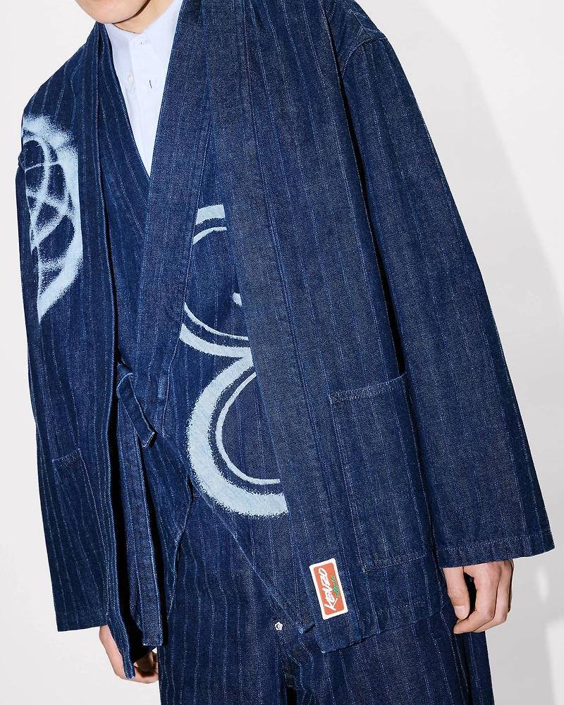 'Kenzo x Futura 2000' kimono jacket Japanese denim