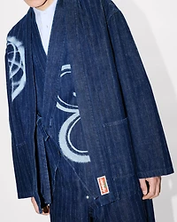 'Kenzo x Futura 2000' kimono jacket Japanese denim