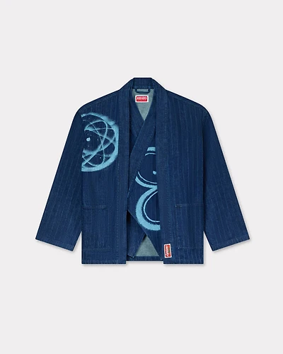 'Kenzo x Futura 2000' kimono jacket Japanese denim