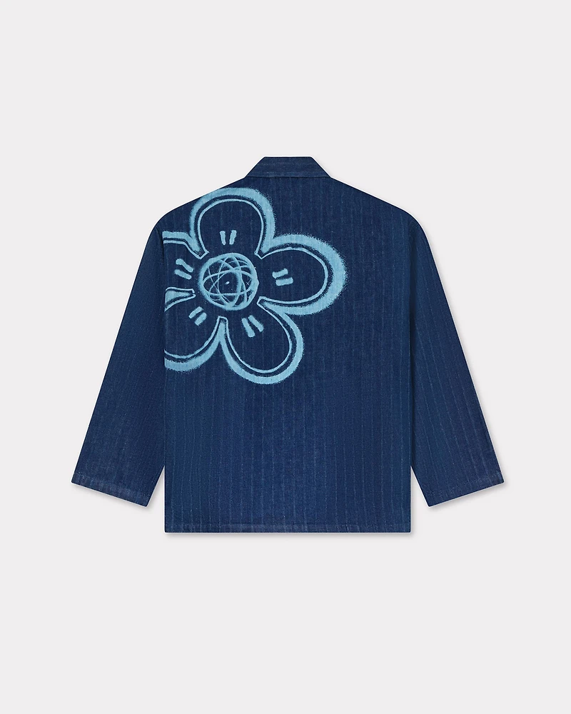 'Kenzo x Futura 2000' kimono jacket Japanese denim