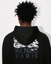 'KENZO Happy Tiger' embroidered hoodie cotton
