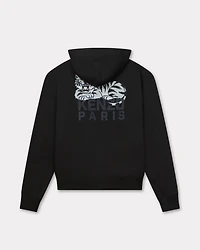 'KENZO Happy Tiger' embroidered hoodie cotton