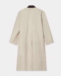 'KENZO Paris Chainstitch' wrap coat washed cotton