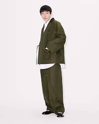 'KENZO Weave' kimono coat cotton
