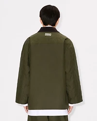 'KENZO Weave' kimono coat cotton