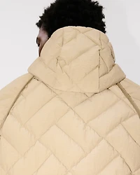 'KENZO Weave' light weight down jacket