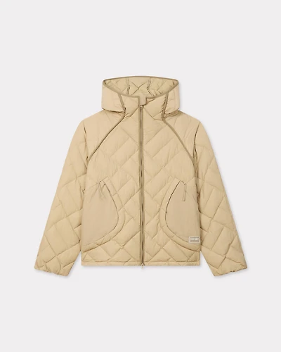 'KENZO Weave' light weight down jacket