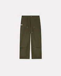 'KENZO Weave' double knee pants cotton