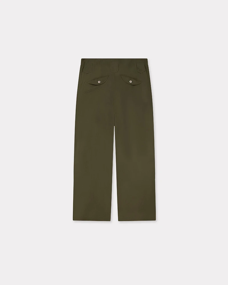 'KENZO Weave' double knee pants cotton