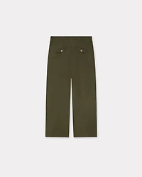 'KENZO Weave' double knee pants cotton
