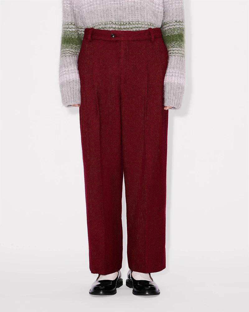 Straight tailored pants