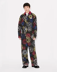 'Kenzo x Futura 2000' embroidered wide fit pants