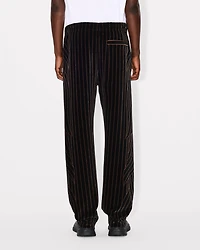 'KENZO Leaf Stripe' trackpants velvet
