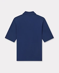'KENZO Archive Bouquet' embroidered knitted polo cotton wool