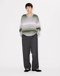 'KENZO Speed Stripe' jumper mixed alpaca wool