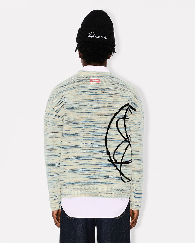 'Kenzo x Futura 2000' reversible jumper wool