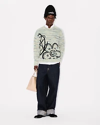 'Kenzo x Futura 2000' reversible jumper wool