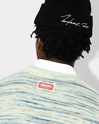 'Kenzo x Futura 2000' reversible jumper wool