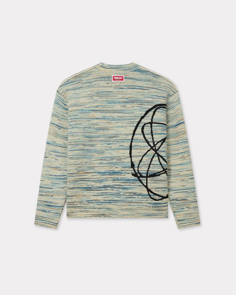 'Kenzo x Futura 2000' reversible jumper wool