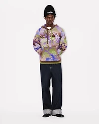 'Kenzo x Futura 2000' knitted hoodie mixed wool