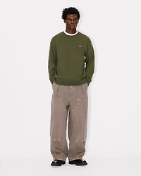 'Boke Flower' embroidered jumper Merino wool
