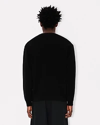 'Boke Flower' embroidered jumper Merino wool