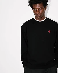 'Boke Flower' embroidered jumper Merino wool